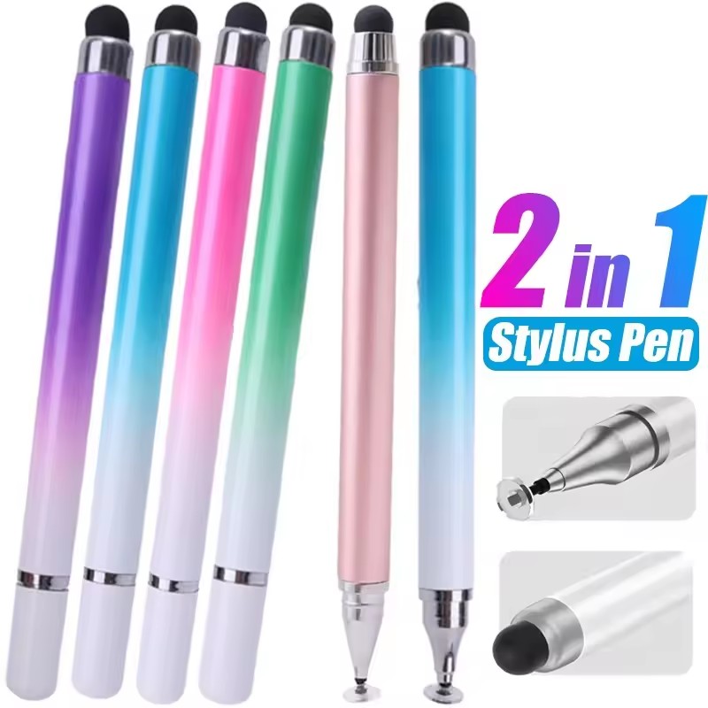 Tablet Drawing Accessories - 2 in 1 Universal Stylus Pen