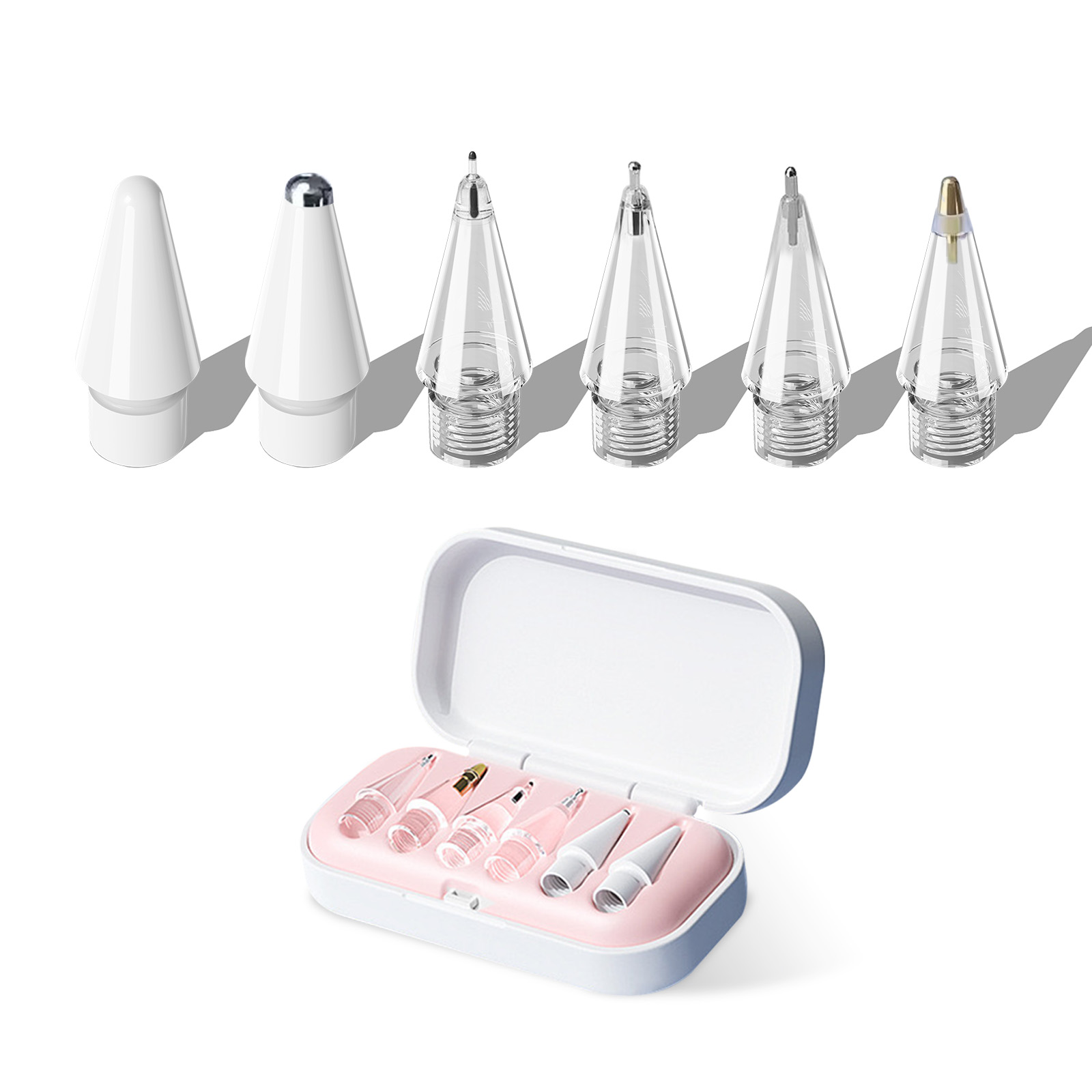 Tablet Stylus Accessories - 6/4 in 1Replacement Pencil Tips For