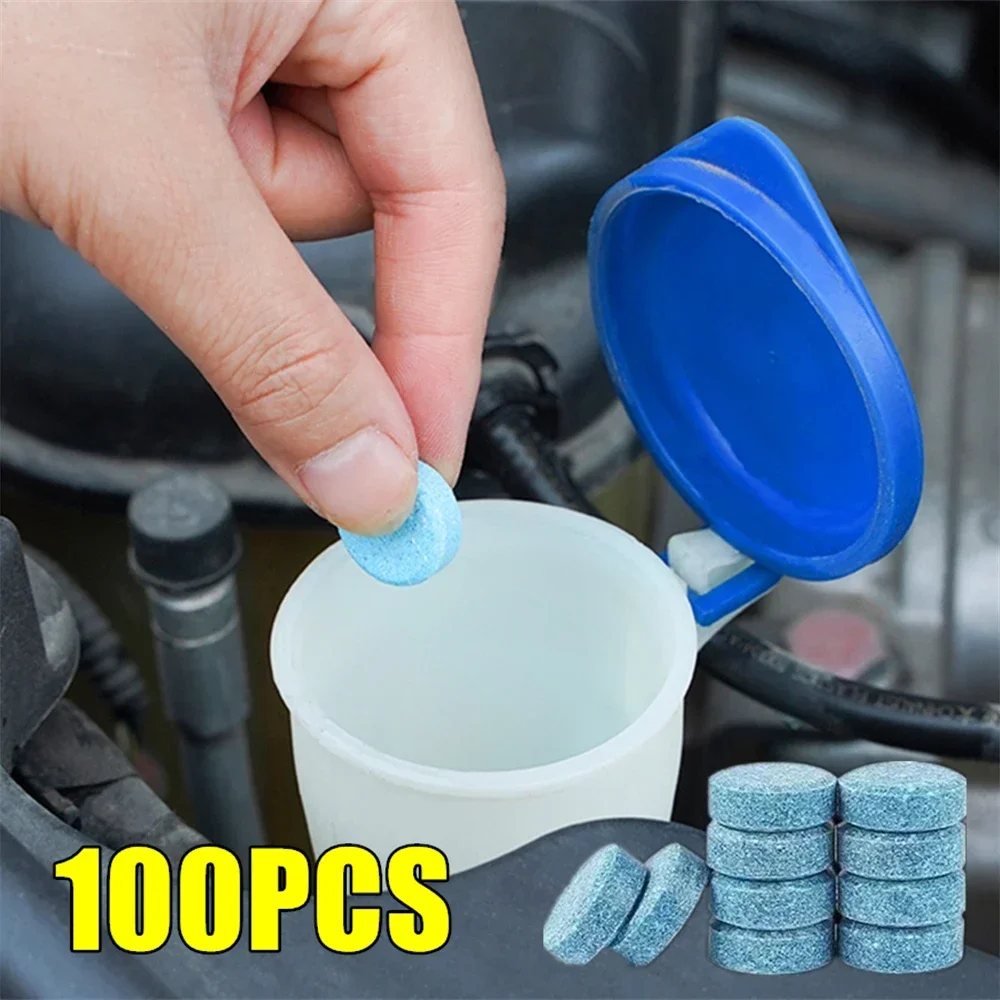 Tablet Accessories For Car - 2/100PCS Car Windshield Cleaner Car Effervescent