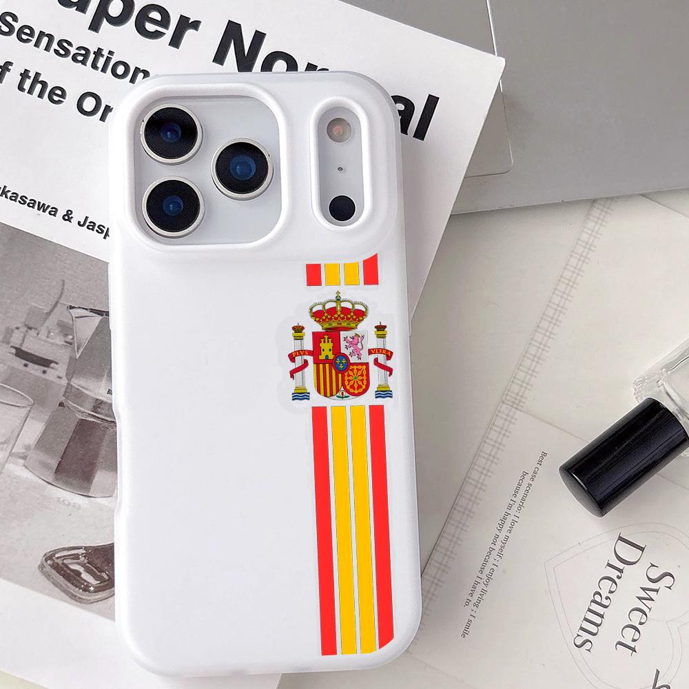 Apple Iphone 16 - Spain LOGO Espana Red Yellow Line
