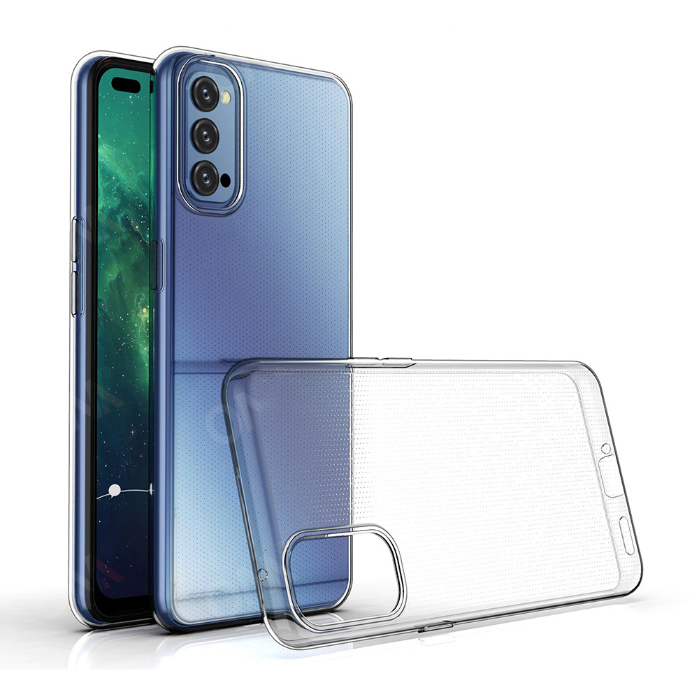 Oppo Tablet Accessories - Transparent Silicone Phone Case for OPPO