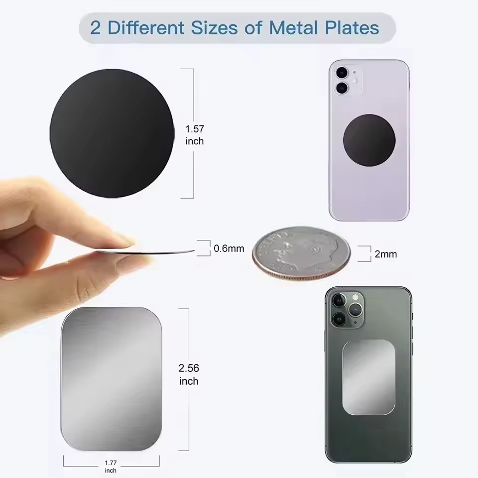 5/10pcs Magnetic Metal Plate D - Tablet Accessories For Car review and price