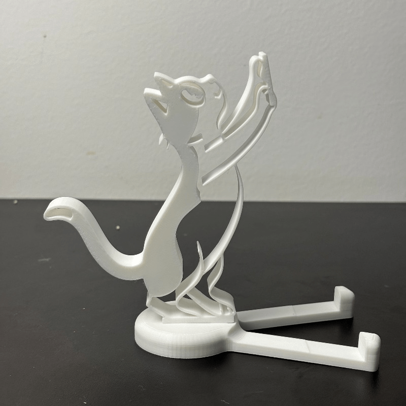 Abstract Hollow Line Cat Phone - Useful Tablet Accessories review and price