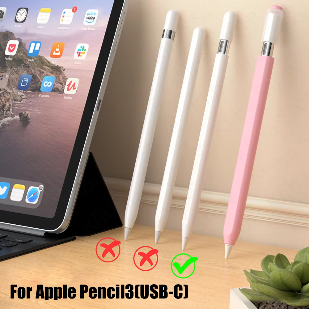 Color Splicing Silicone Pen Ca - Pen Tablet Accessories review and price