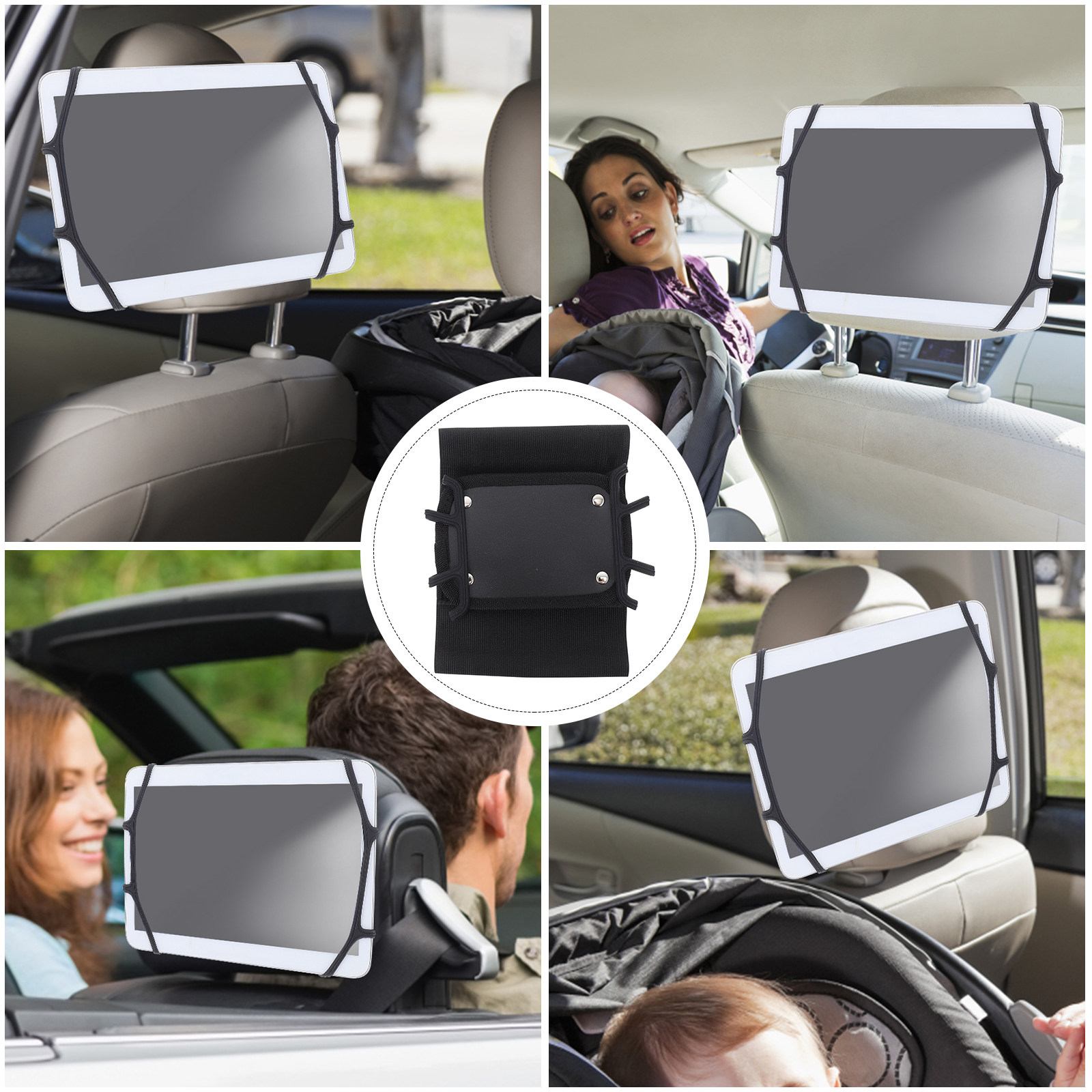 Car Headrest Tablet Holder Adj - Tablet Stand Adjustable review and price