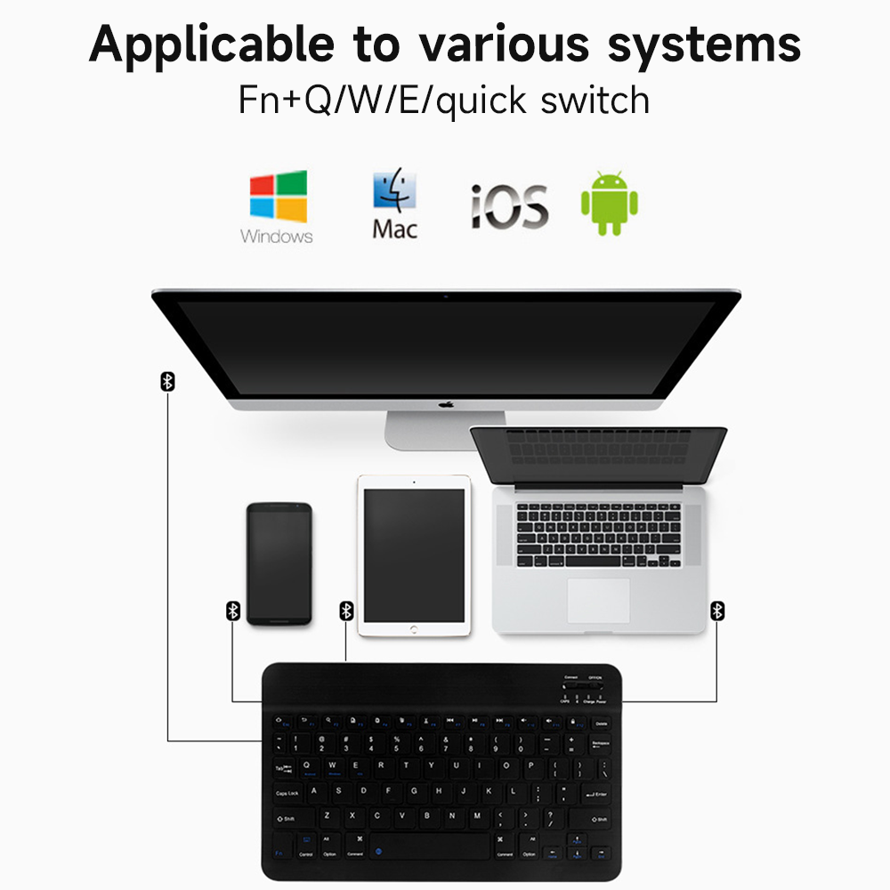 Bluetooth Keyboard for IOS And - Tablet Pc Accessories review and price