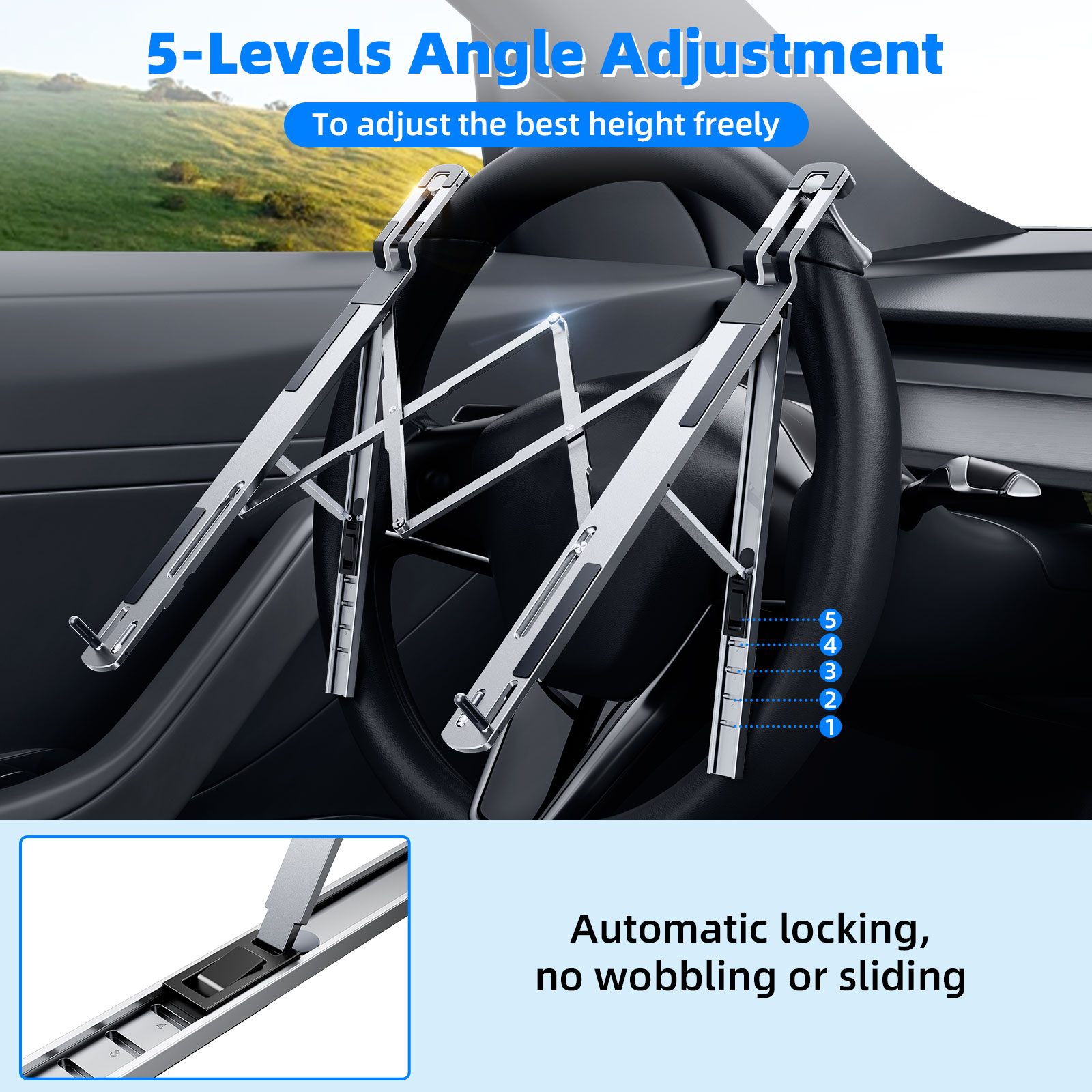 Eary Car Laptop Mount Steering - Tesla Tablet Accessories review and price