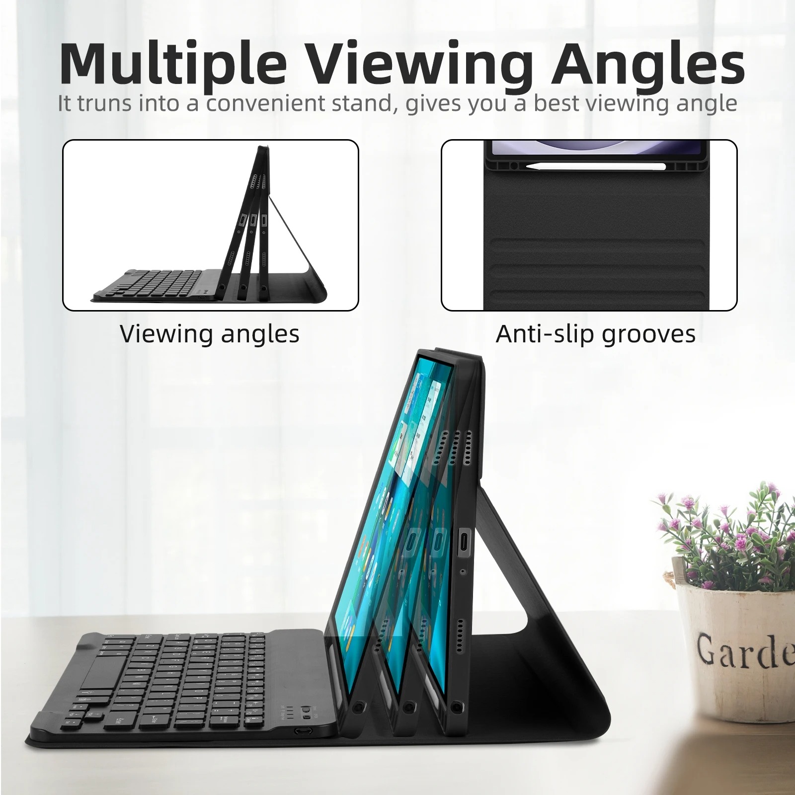 Keyboard Case for Samsung Gala - Samsung Tablet A9 Accessories review and price