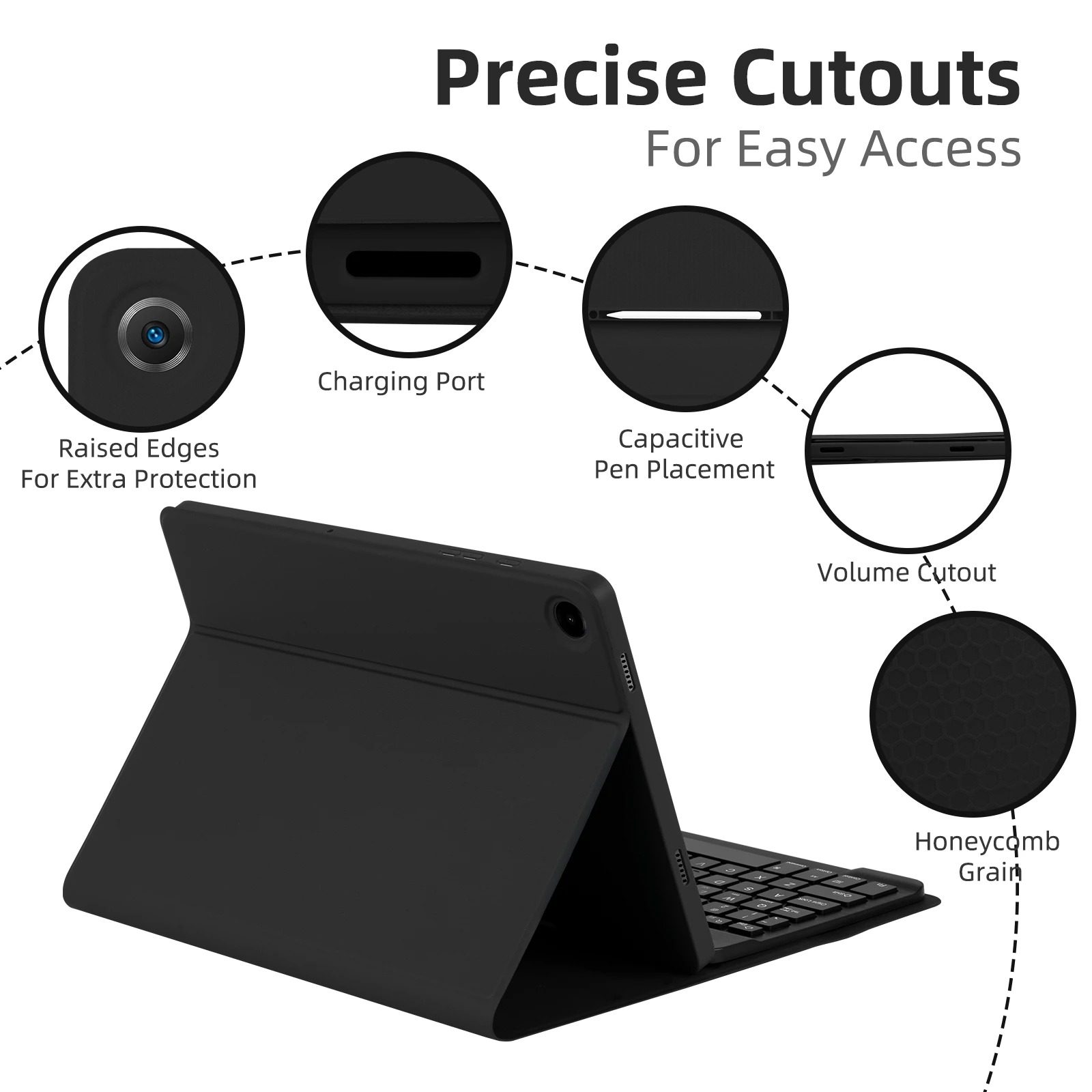 Keyboard Case for Samsung Gala - Samsung Tablet A9 Accessories review and price