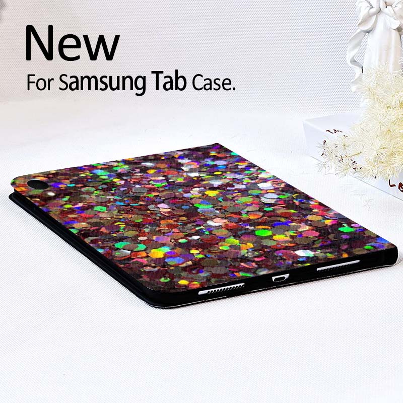 Sparkling pattern design For S - Samsung Tablet A9 Accessories review and price
