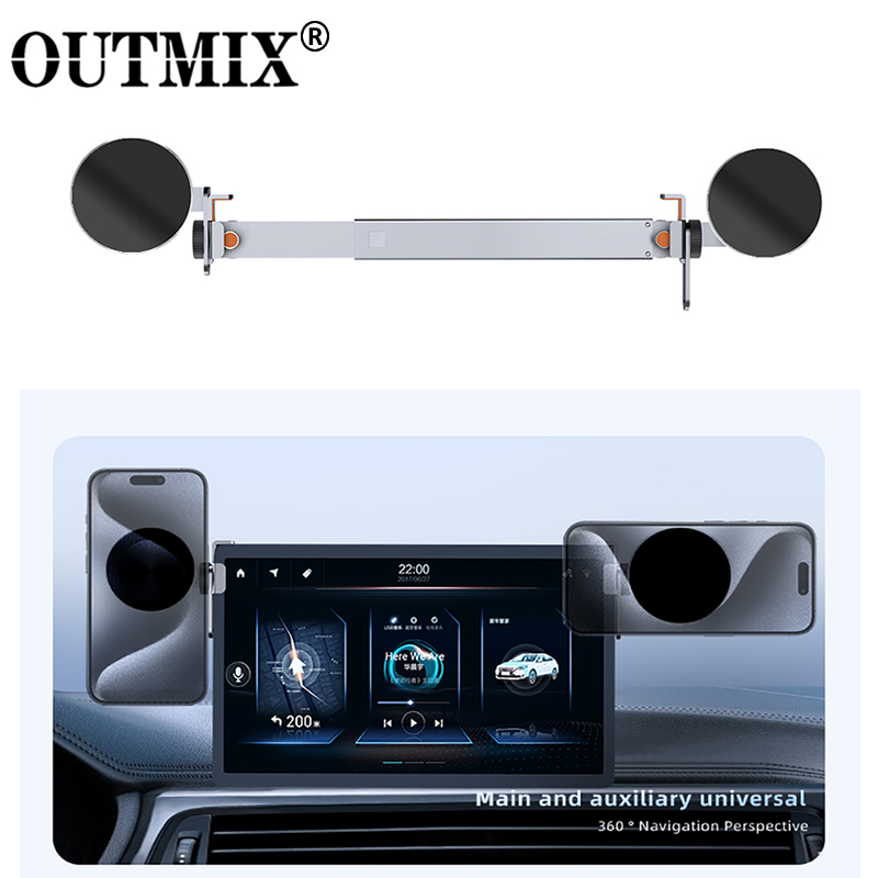 Dual Magsafe Car Screen Phone  - Tesla Tablet Accessories review and price