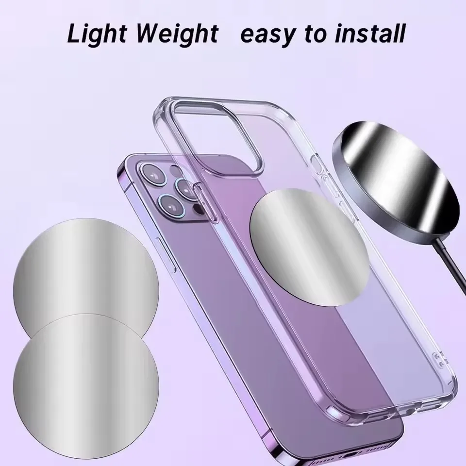 1-5PCS 8CM Magnetic Metal Plat - Useful Tablet Accessories review and price