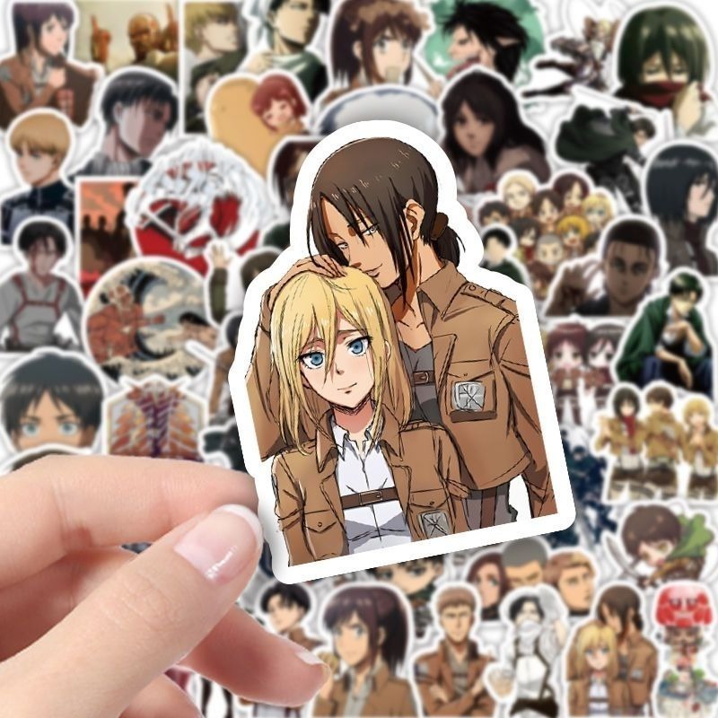 60Pcs Attack on Titan Anime St - Useful Tablet Accessories review and price
