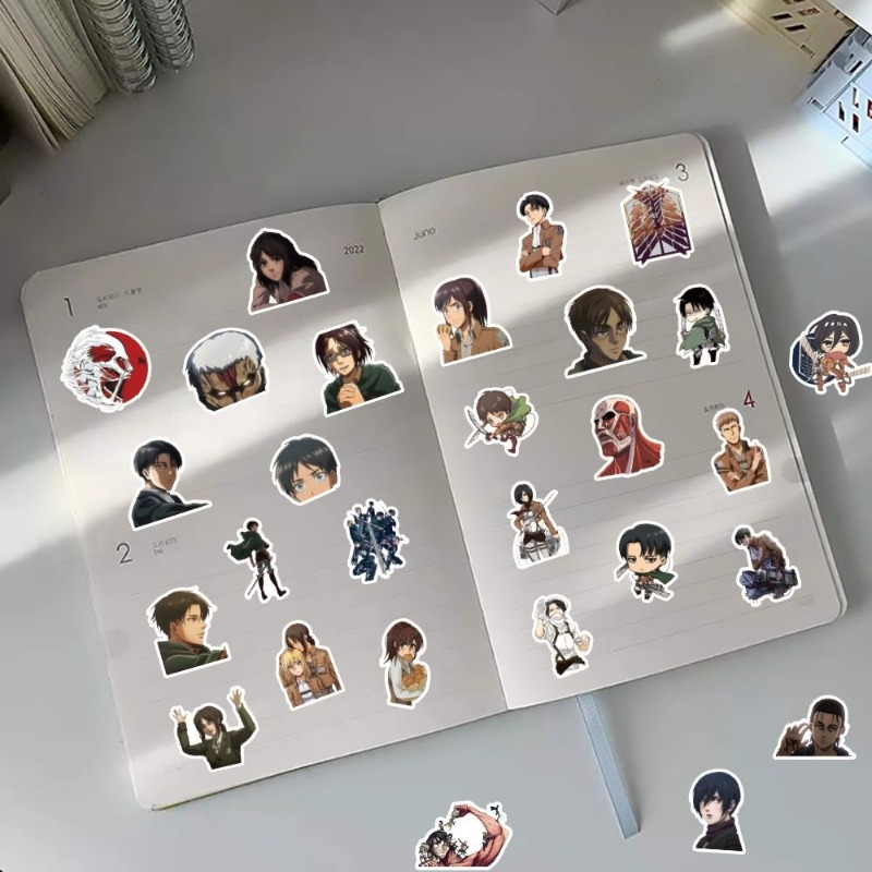 60Pcs Attack on Titan Anime St - Useful Tablet Accessories review and price