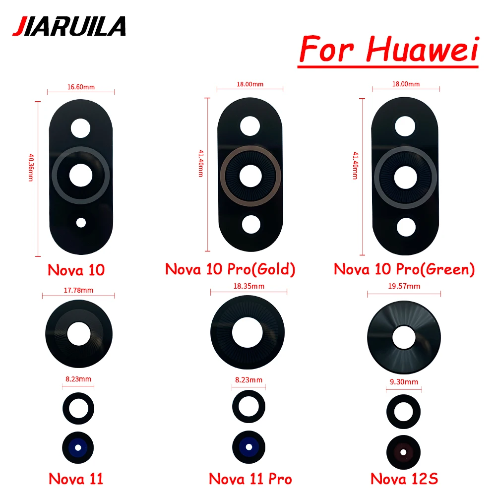 10 PCS Rear Back Camera Glass  - Huawei Nova 12 review and price