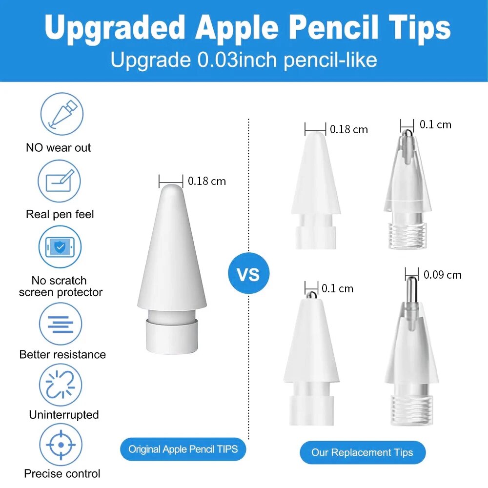 For Apple Pencil Pen Nib Penci - Pen Tablet Accessories review and price