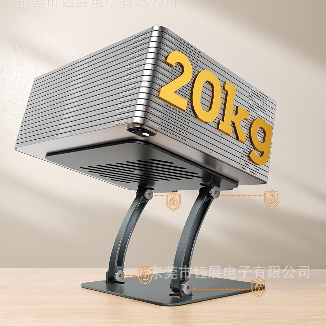 Tablet Holder Stand, Dual Rod  - Tablet Stand Adjustable review and price
