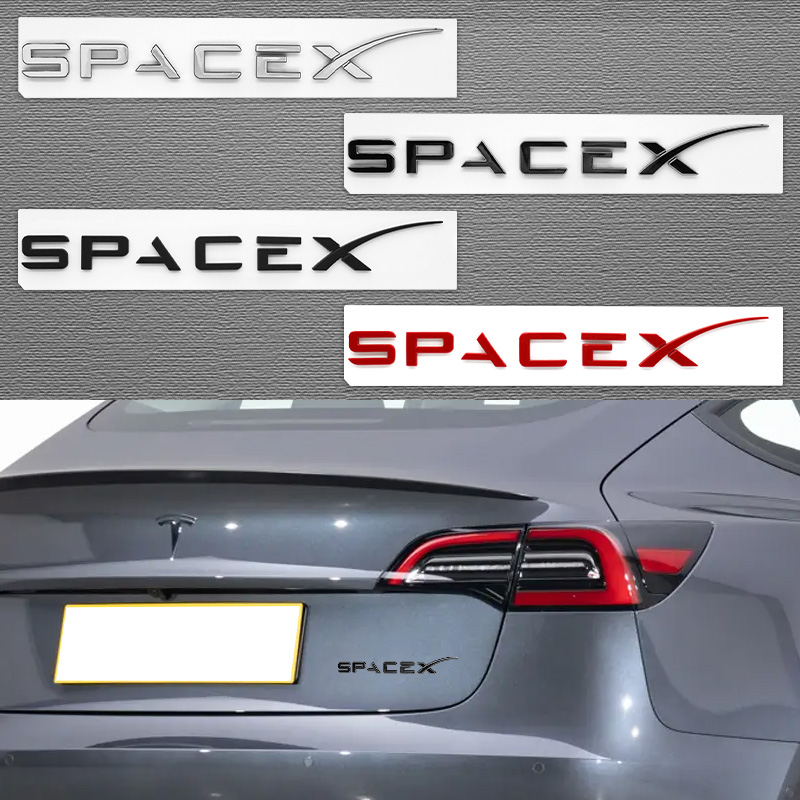 3D ABS Logo Letters Car Trunk  - Tesla Tablet Accessories review and price