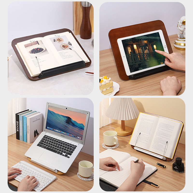 Wooden Book Stand Height Adjus - Tablet Stand Adjustable review and price