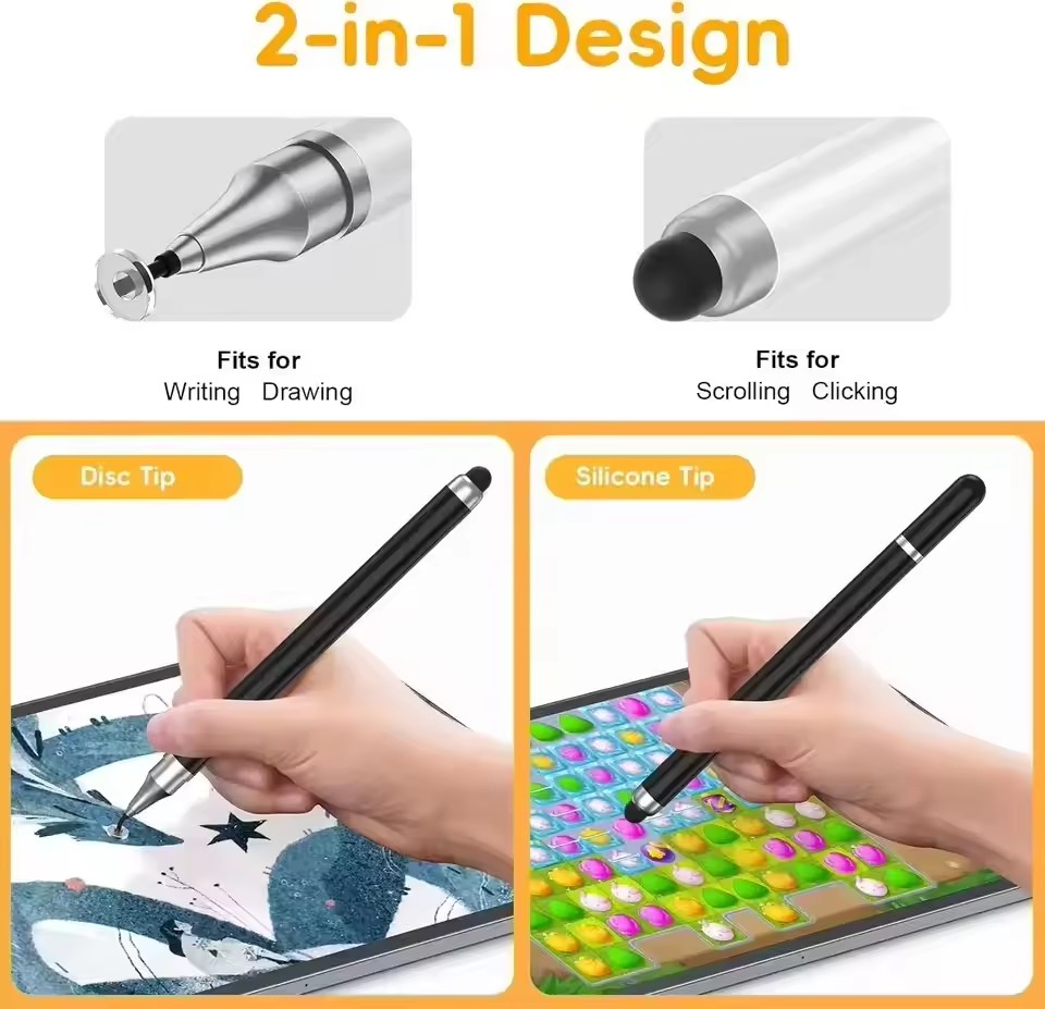 2 in 1 Universal Stylus Pen Fo - Tablet Pc Accessories review and price